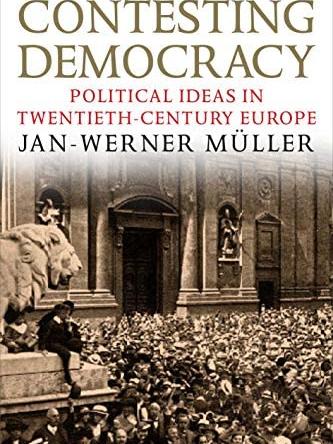 Contesting Democracy Jan-Werner Book Cover